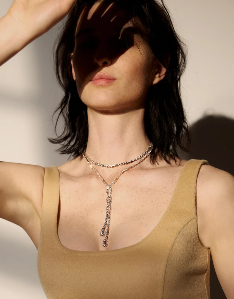 Lorelei Floral Convertible白K金鑽石項鍊 Lorelei Floral Convertible白K金鑽石項鍊