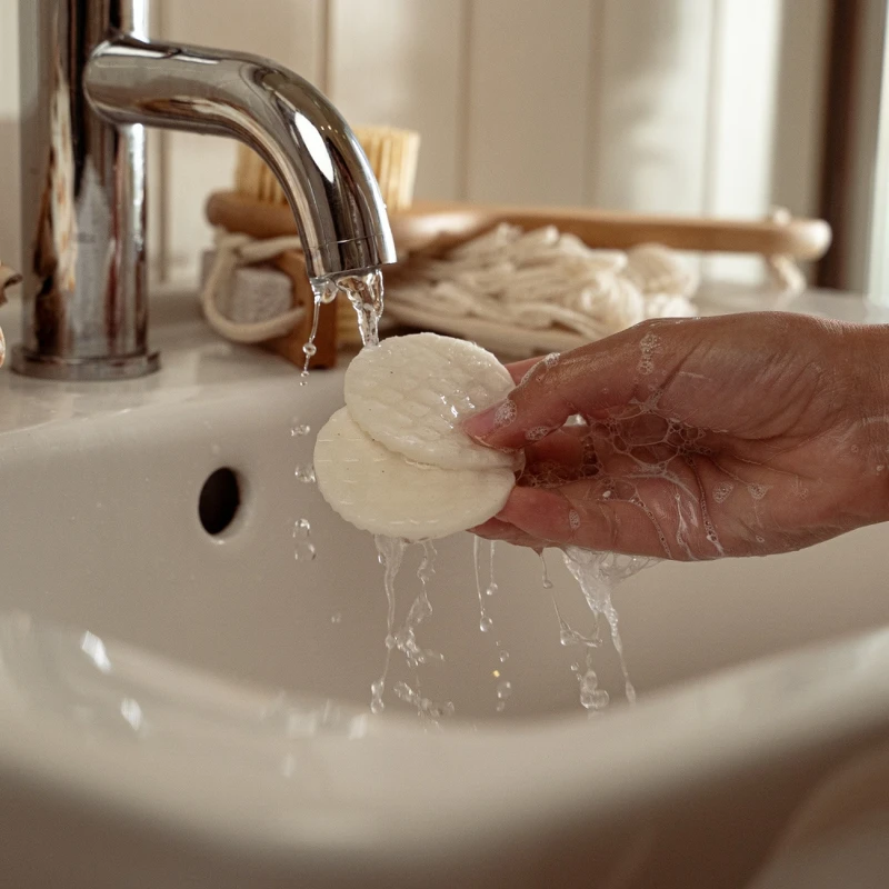 LastObject LastRound化妝棉可清洗後重複使用。 LastObject LastRound化妝棉可清洗後重複使用。