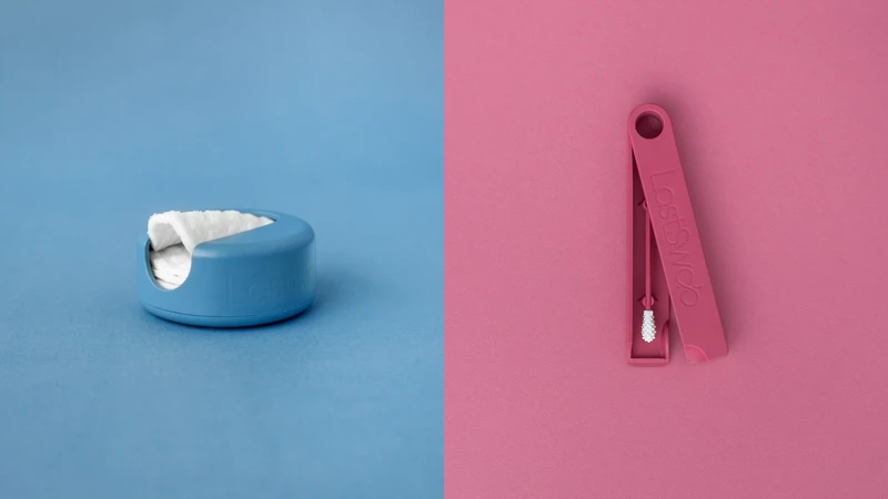 LastRound收納盒擁有繽紛色系,例如(左)藍鯨藍、(右)珊瑚紅。 LastRound收納盒擁有繽紛色系,例如(左)藍鯨藍、(右)珊瑚紅。