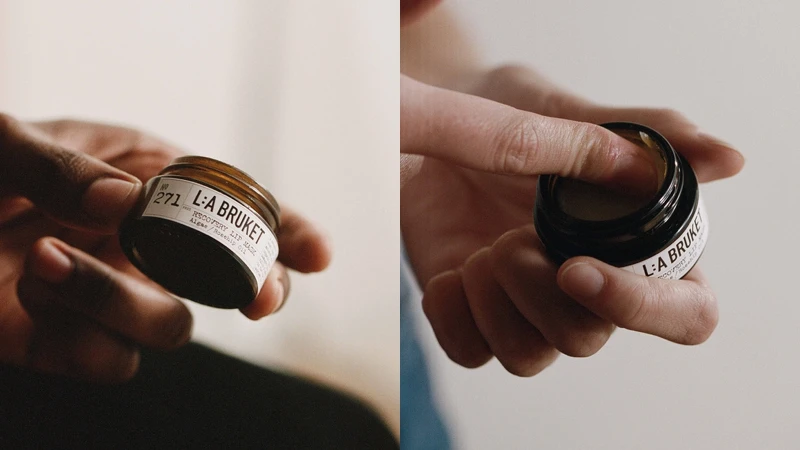 L:a Bruket 271海藻修護潤澤唇膜15g，NT1,200。