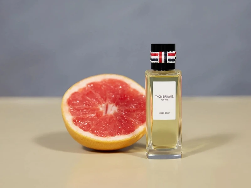 THOM BROWNE香水09.27.65.02香根草與葡萄柚75ml,NT7,200。 THOM BROWNE香水09.27.65.02香根草與葡萄柚75ml,NT7,200。