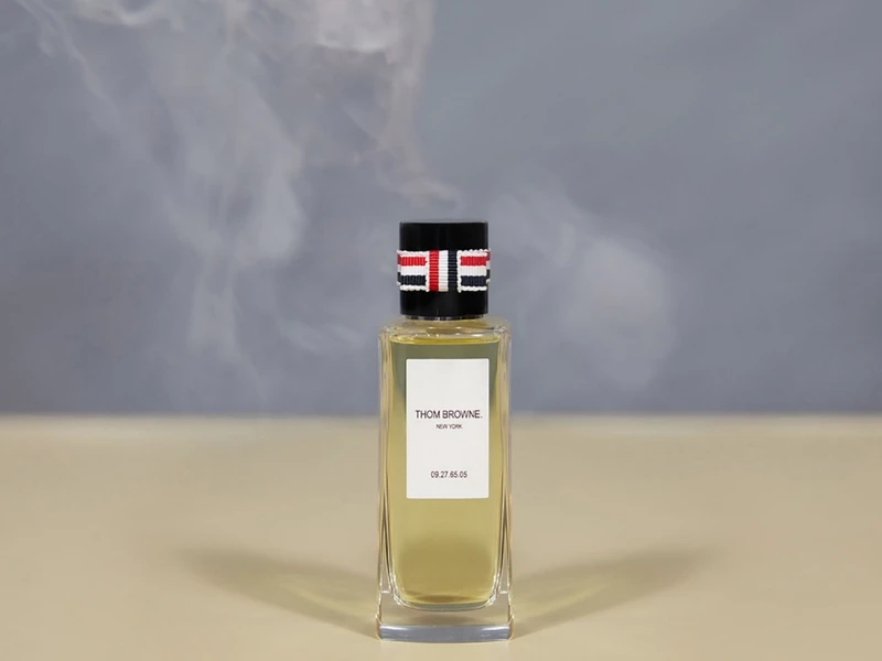 THOM BROWNE香水09.27.65.05香根草與煙燻75ml,NT7,200。 THOM BROWNE香水09.27.65.05香根草與煙燻75ml,NT7,200。