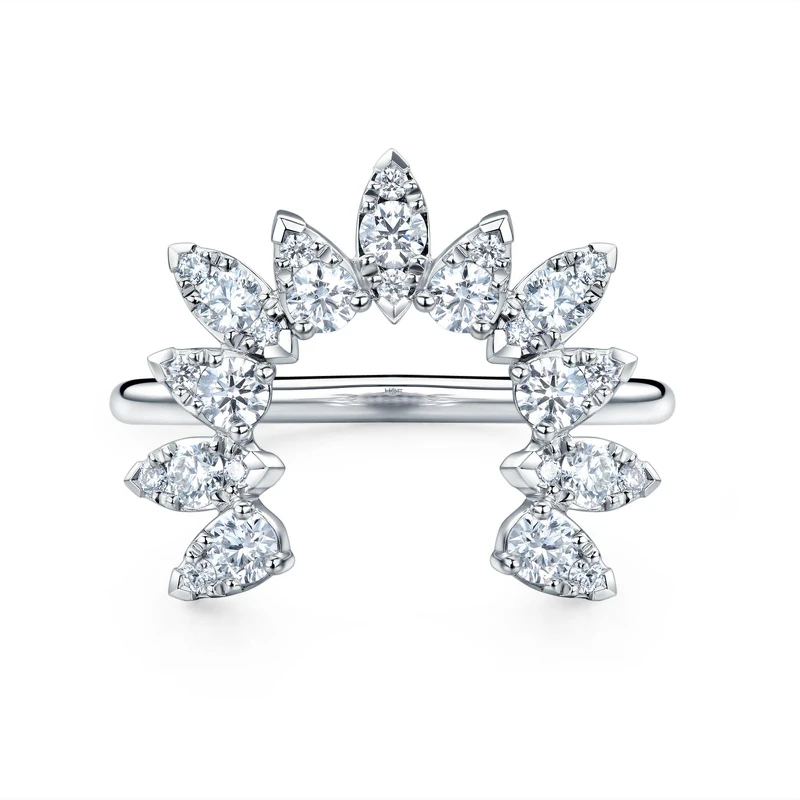 Aerial Sunburst 白K金鑽石戒指NT$123,500,Hearts On Fire Aerial Sunburst 白K金鑽石戒指NT$123,500,Hearts On Fire