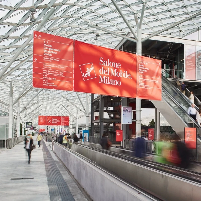 米蘭設計周會場。 米蘭設計周會場。