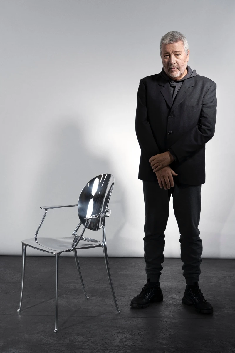 設計鬼才 Philippe Starck。 設計鬼才 Philippe Starck。