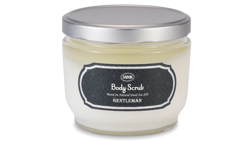 SABON紳士身體磨砂膏600g，NT2,080。