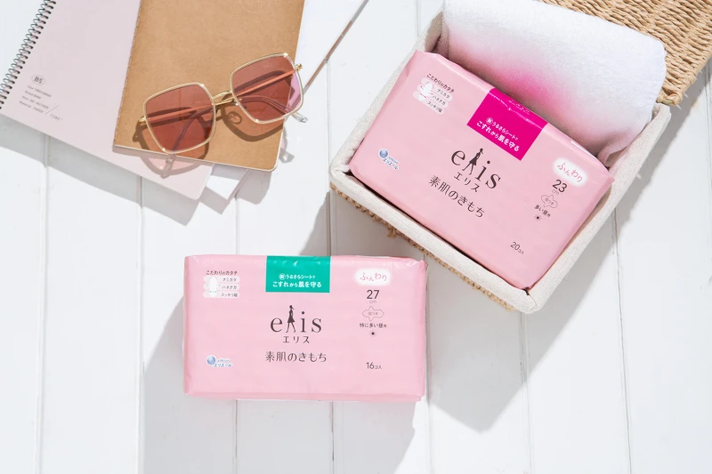 日本大王elis愛麗思純淨裸肌極緞棉輕柔款23cm(上)、極緞棉輕柔款27cm(下) 日本大王elis愛麗思純淨裸肌極緞棉輕柔款23cm(上)、極緞棉輕柔款27cm(下)