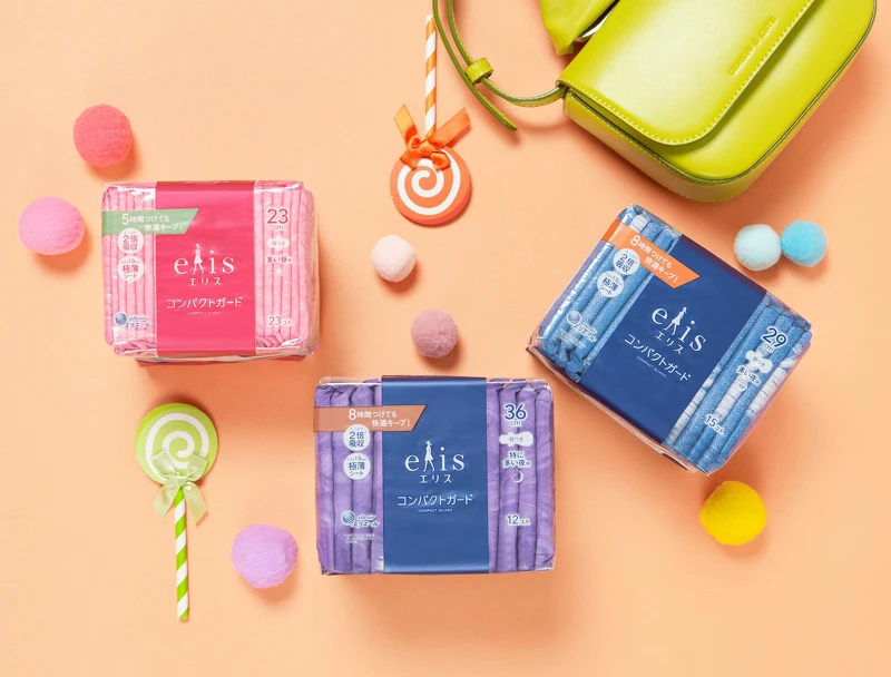 日本大王elis愛麗思GO出色極致薄系列23cm(左)、29cm(右)、36cm(中) 日本大王elis愛麗思GO出色極致薄系列23cm(左)、29cm(右)、36cm(中)