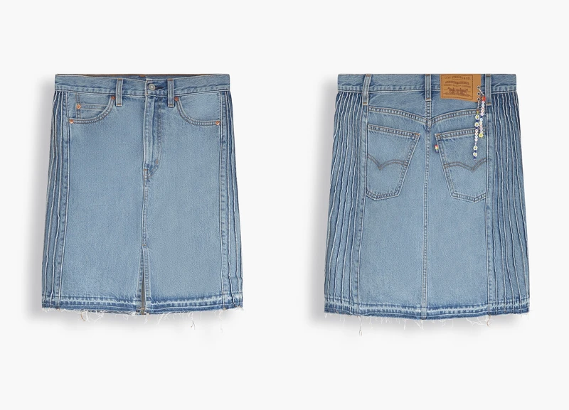 新式蘇格蘭風格丹寧裙,NT$2,990