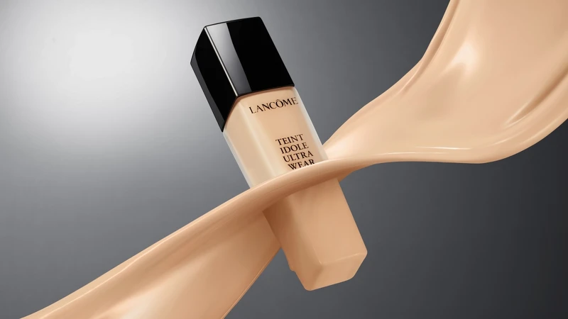 LANCOME蘭蔻零粉感超持久粉底SPF38/PA+++情境圖。 LANCOME蘭蔻零粉感超持久粉底SPF38/PA+++情境圖。