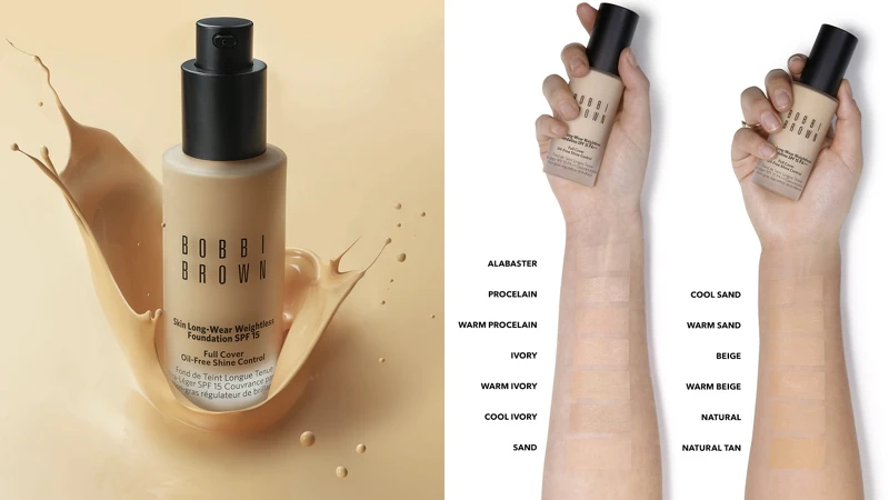 Bobbi Brown持久無痕輕感粉底SPF15/PA++(19色)30ml,NT1,900 Bobbi Brown持久無痕輕感粉底SPF15/PA++(19色)30ml,NT1,900