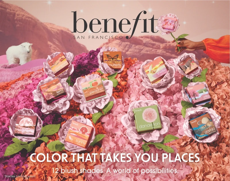 benefit夢遊仙境蜜粉盒形象圖。 benefit夢遊仙境蜜粉盒形象圖。