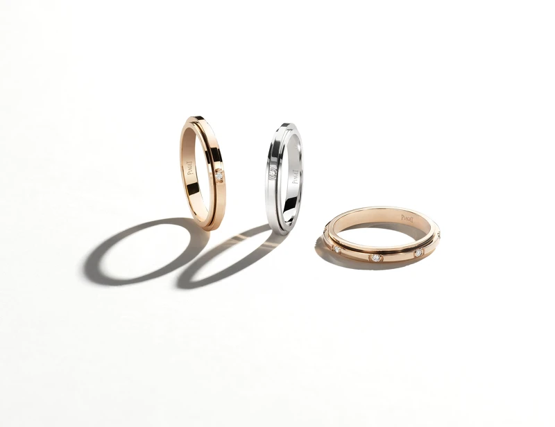 Possession系列戒指。 Possession系列戒指。