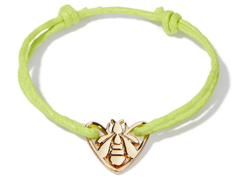 嬌蘭Bee Garden體驗禮蜂印蜜意手環。