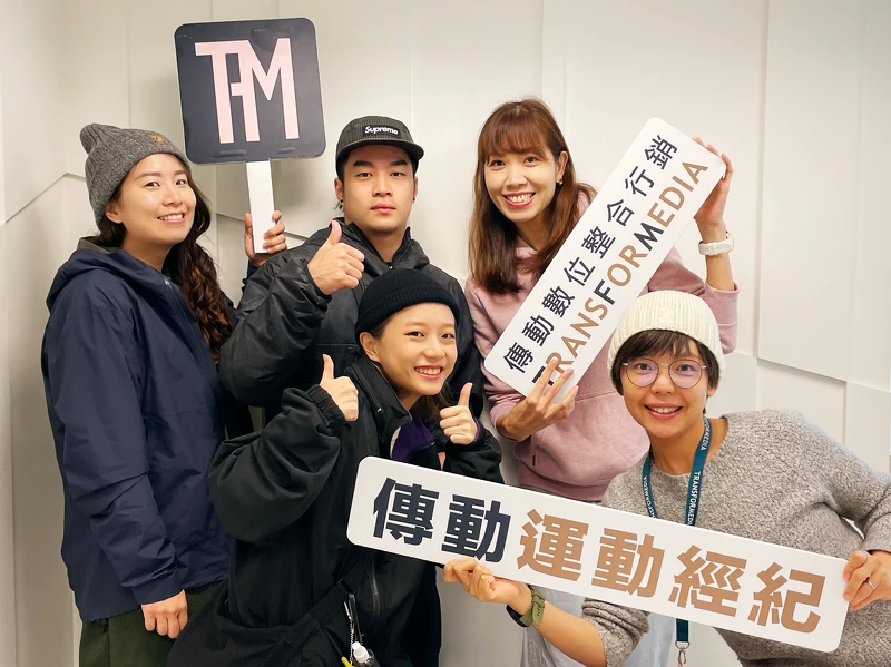 楊欣怡看好孫振將成明日之星。（圖／TFM傳動數位整合行銷提供）