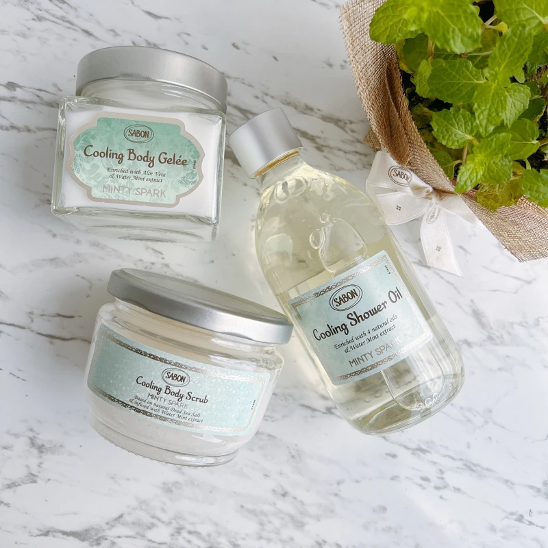 SABON沁檸莫西多系列。