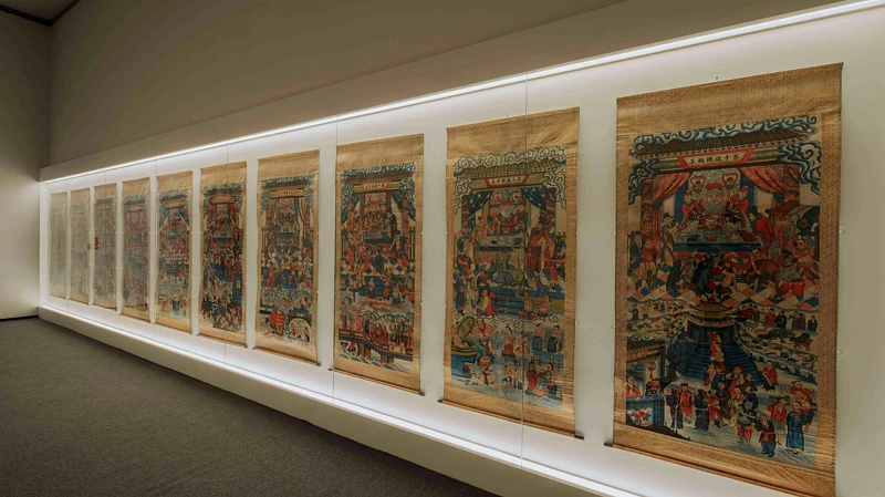 《十殿圖地獄掛軸》