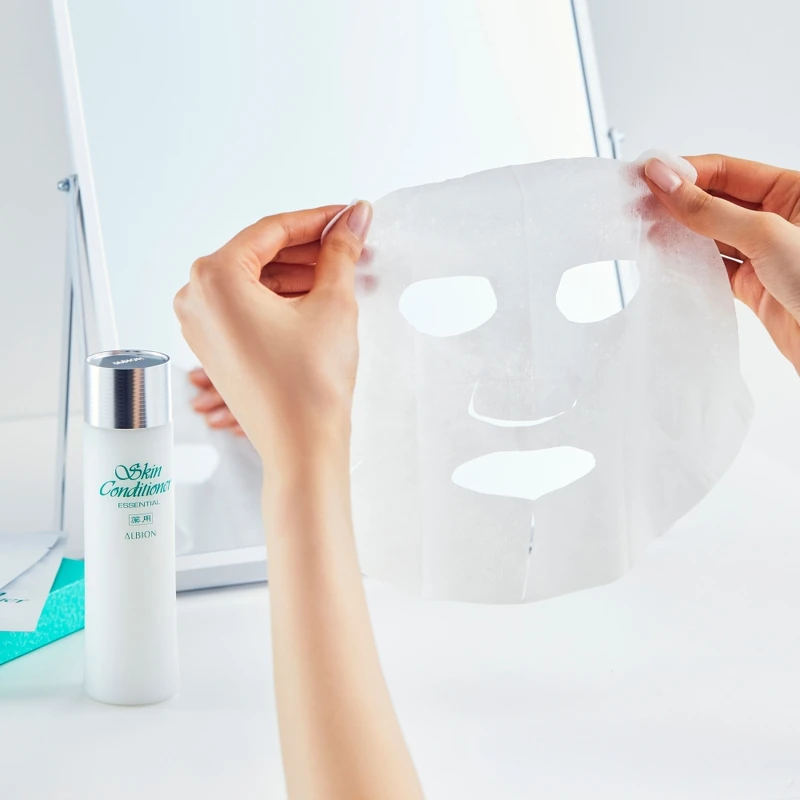 ALBION健康面膜情境美圖。 ALBION健康面膜情境美圖。