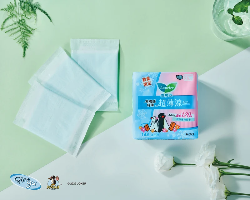 數量限定的超薄涼PINGU聯名包裝,勢必又將掀起女生搶購風潮! 數量限定的超薄涼PINGU聯名包裝,勢必又將掀起女生搶購風潮!