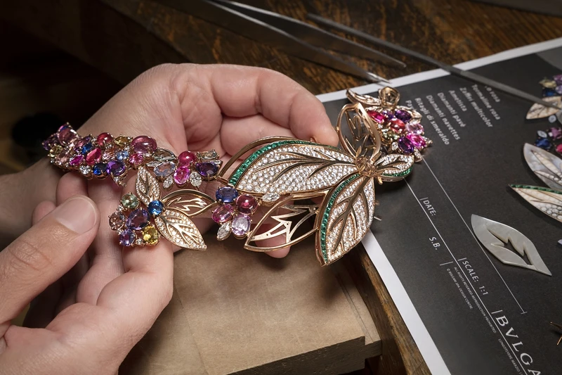 Flowers Of Eden 項鍊工藝圖