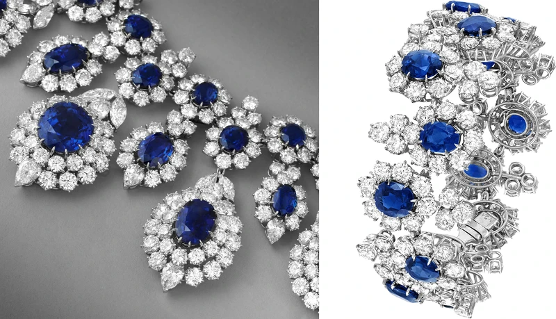 創作於1969年的可轉換式項鍊，同時也可轉換成手鐲配戴。