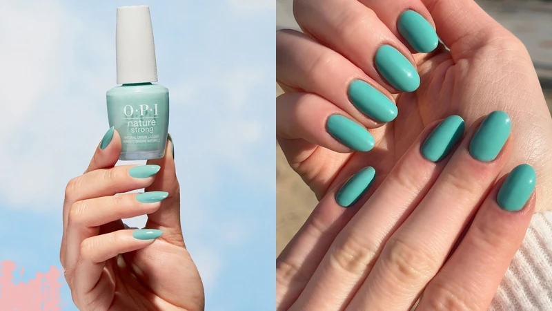 OPI植萃光感指甲油NAT017仙人掌佈道會。