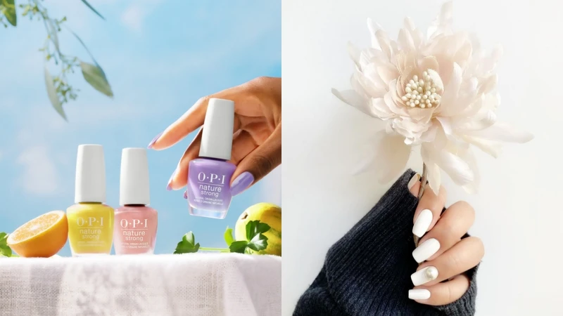 OPI 2022年首度推出植萃光感系列指甲油。 OPI 2022年首度推出植萃光感系列指甲油。