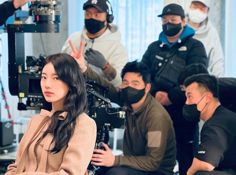 秀智《安娜》拍攝現場