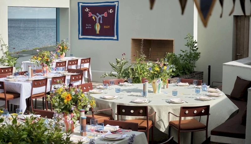 派對現場用HAY所有產品打造。 派對現場用HAY所有產品打造。