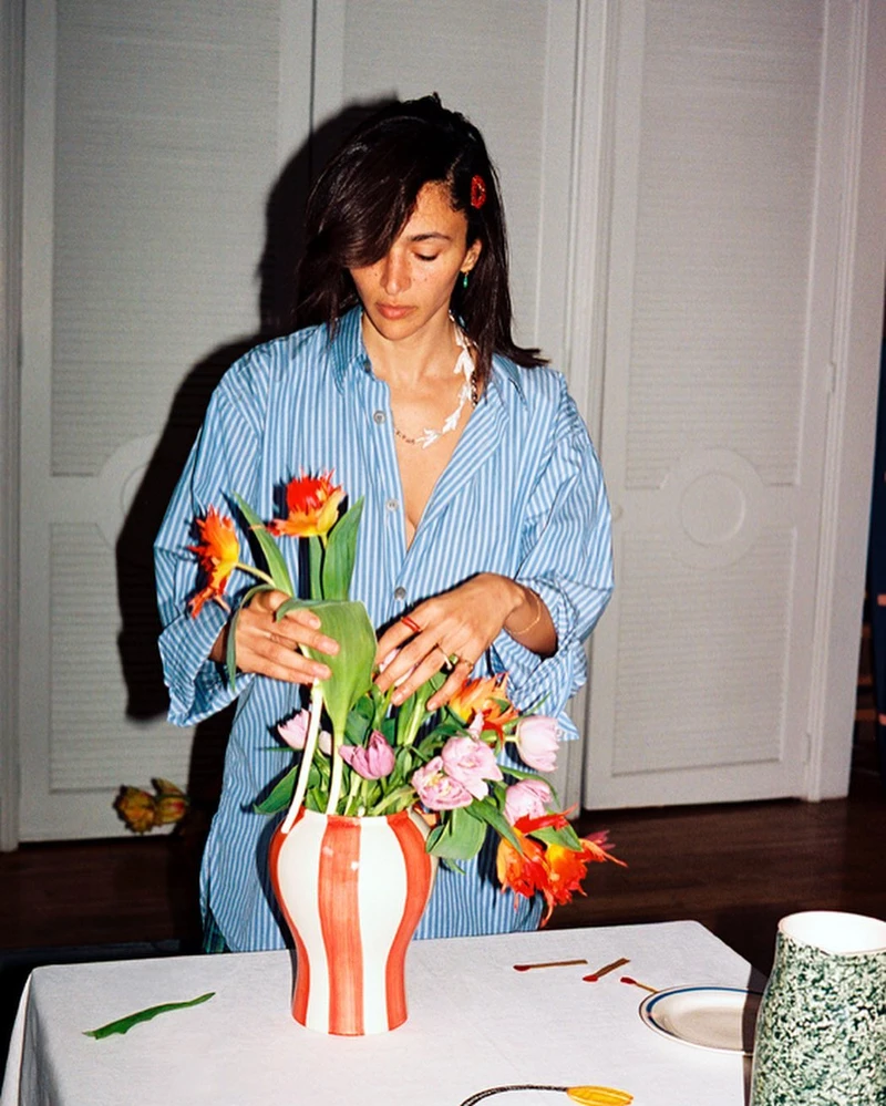 紐約的知名藝術家 Laila Gohar。 紐約的知名藝術家 Laila Gohar。