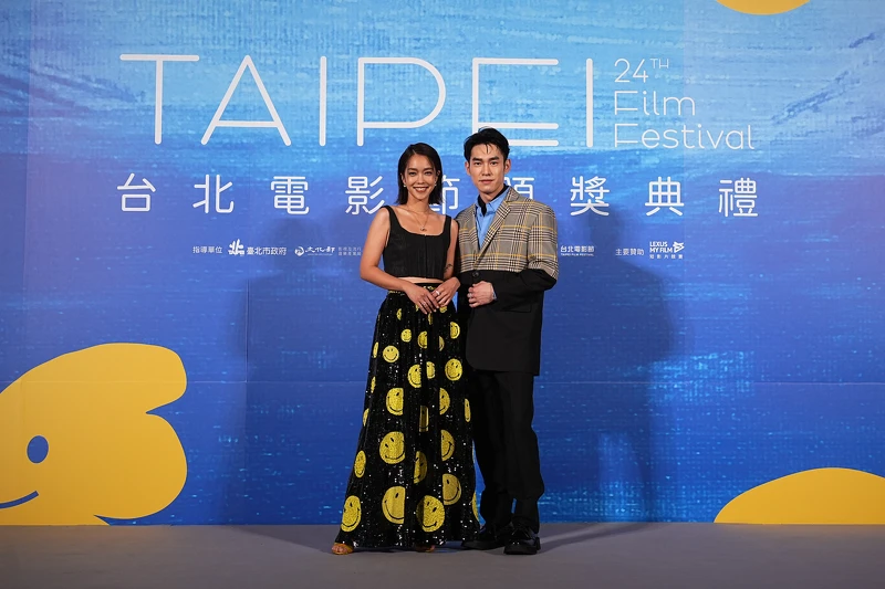 2022台北電影節頒獎典禮_頒獎人李霈瑜、張書豪 2022台北電影節頒獎典禮_頒獎人李霈瑜、張書豪