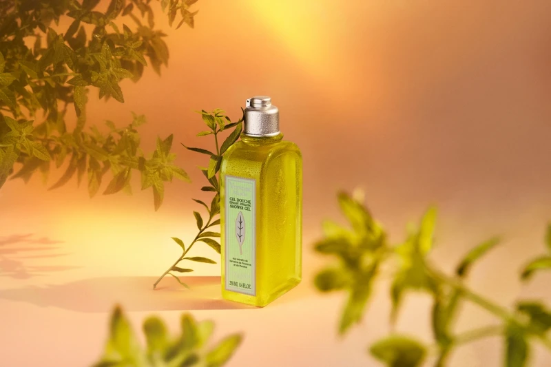 L'OCCITANE歐舒丹薄荷馬鞭草去角質沐浴膠250ml，NT880