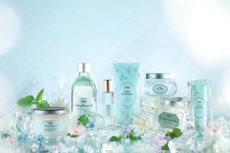 SABON 2022夏日特調-沁檸莫西多系列全產品形象圖。