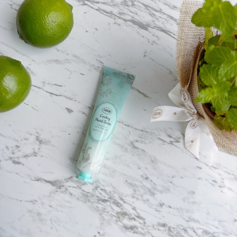 SABON沁檸莫西多護手凝膠30ml條裝，NT380