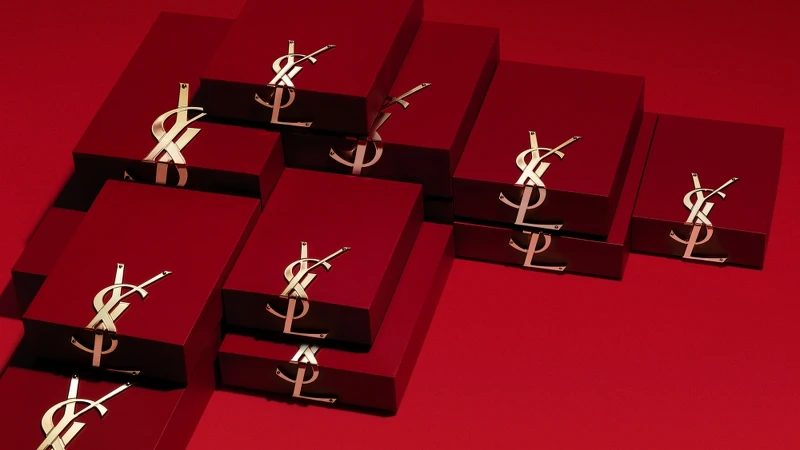 2022 YSL七夕情人節極速追愛獻禮禮盒。