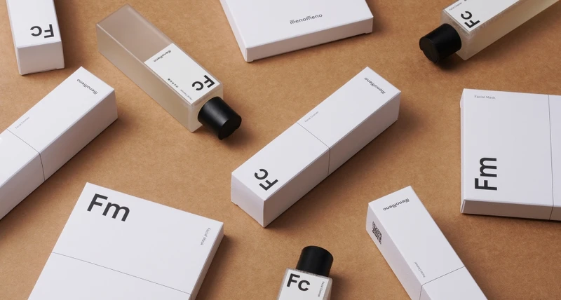 保養品牌menomeno形象圖。 保養品牌menomeno形象圖。