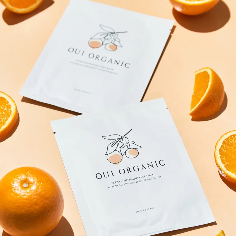 唯有機OUI ORGANIC甜橙淨白極光面膜,以阿爾卑斯晶亮植萃打造,於6週年生日慶限定上市。 唯有機OUI ORGANIC甜橙淨白極光面膜,以阿爾卑斯晶亮植萃打造,於6週年生日慶限定上市。