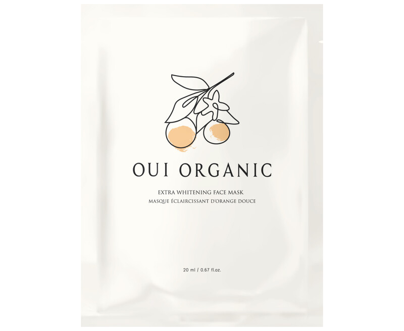 唯有機OUI ORGANIC甜橙淨白極光面膜,NT300 唯有機OUI ORGANIC甜橙淨白極光面膜,NT300