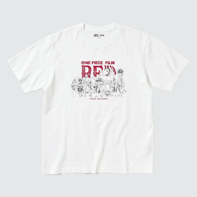 Uniqlo 《海賊王劇場版：紅髮歌姬》UT系列