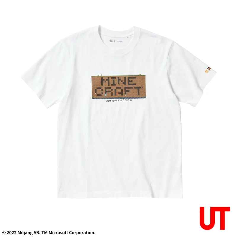 Uniqlo Minecraft UT（中性版型）