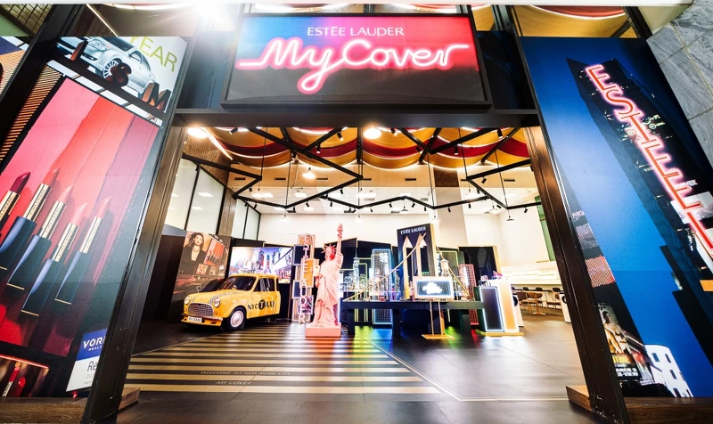 雅詩蘭黛MY COVER，即刻啟程夢想紐約。