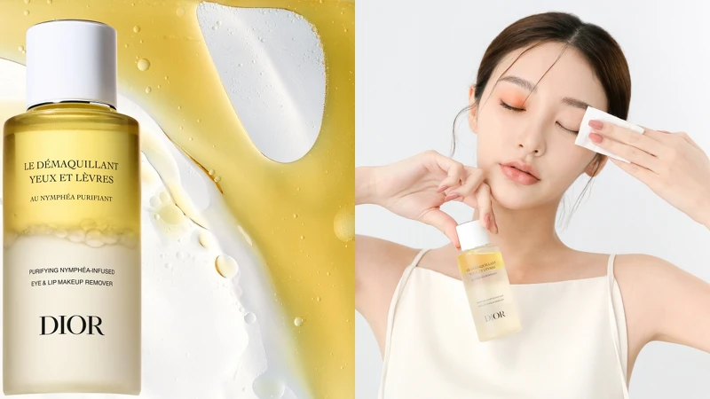 DIOR迪奧極淨舒緩眼唇妝卸除液125ml，NT1,400