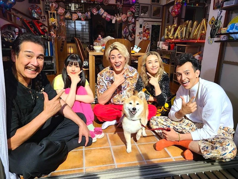 《難破MG5》難破家族為難破松慶生 ©Fuji TV