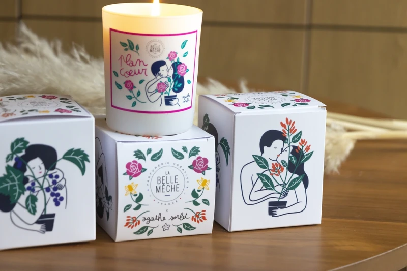 La Belle Mèche一吻傾心香氛蠟燭180g，NT1,780