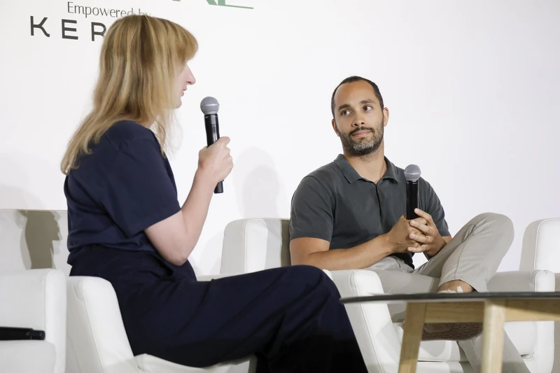 法國美麗佳人國際部編輯 Galia Loupan 與開雲集團 Yoann Régent 法國美麗佳人國際部編輯 Galia Loupan 與開雲集團 Yoann Régent