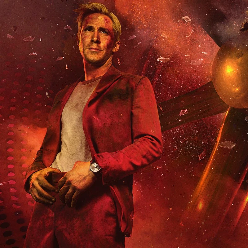 品牌大使Ryan Gosling配戴TAG Heuer Carrera三針日期腕錶形象圖