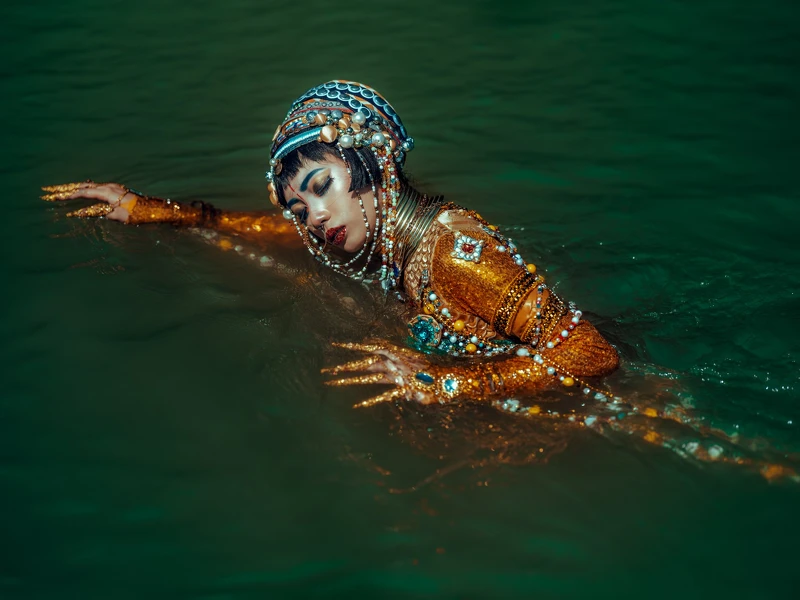 菲律賓攝影師JAO打造水妖造型 菲律賓攝影師JAO打造水妖造型