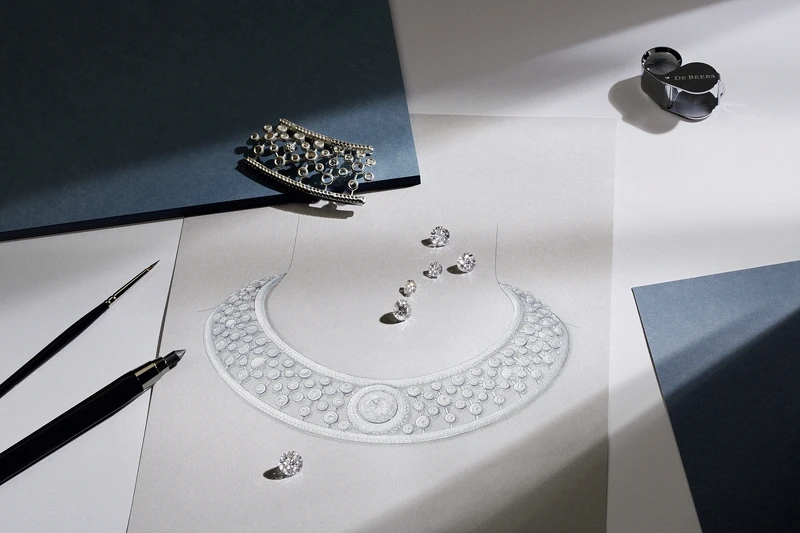 De Beers高級珠寶《The Alchemist of Light》