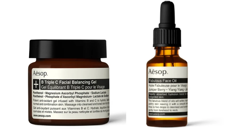 Aesop肌膚調理凝露可搭配煥采滋潤精露使用。