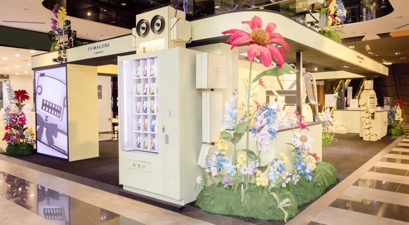 Jo Malone London JoBots A11禮物概念店空間照。